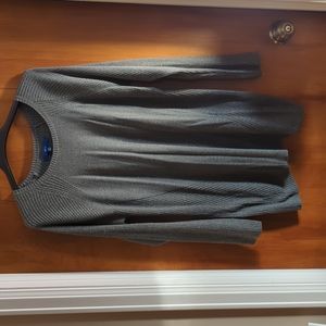 Apt 9 Grey Sparkling Sweater Size XXL Women's